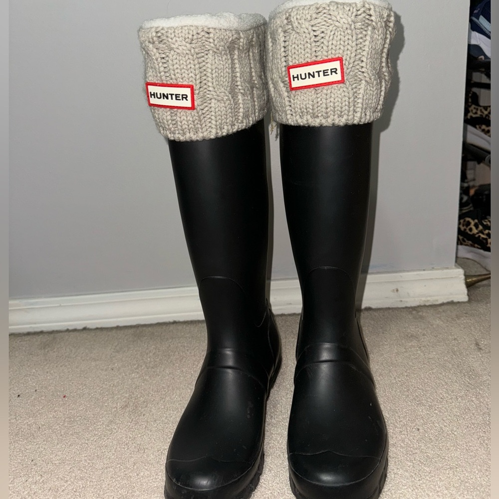 HUNTER BOOTS (stockings included)